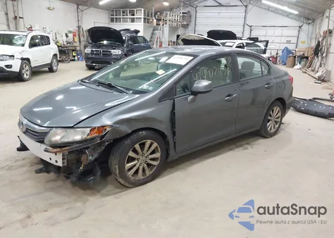 2012 Honda Civic Ex z USA, uszkodzony, nr VIN 19XFB2F84CE389122